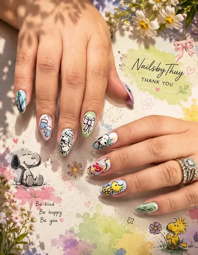 Builder gel BIAB nail manicure with reinforced apex and natural nude finish — Austin TX Nails by Thuy